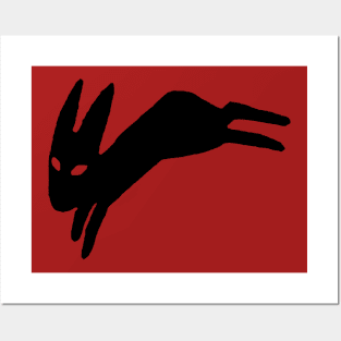 Black Rabbit Posters and Art